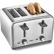 BELLA Broodrooster voor 4 sneden met extra brede broodsleuven en uitneembaar kruimelvak, 6 bruiningsniveaus, automatische uitschakeling en opwarmfunctie, brood, bagels en wafels BELLA Broodrooster voor 4 sneden met extra brede broodsleuven en uitneembaar kruimelvak, 6 bruiningsniveaus, automatische uitschakeling en opwarmfunctie, brood, bagels en wafels