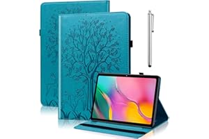 BOLELAW Hülle für Samsung Galaxy Tab S8 / Tab S7 11 Zoll mit Stift und Stifthalter, Kartenschlitz Standfunktion Flip Fashion Schutzhülle für Samsung Galaxy Tab S7 Tablet Hülle, Blau