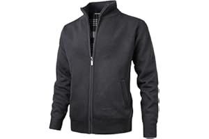 Herothorn Uomo Cardigan Felpa Cappotto Lana imbottito Tops con Cerniera Lavorato a Maglia Maglione Stand colletto con 2 Tasche Caldo Maniche Lunghe Calda Casual Cappotti Inverno Manica Lunga Invernale