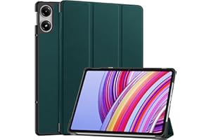 Vakarey Coque pour Redmi Pad Pro 12.1 Pouces,Ultra Mince Étui Housse Tablette pour Xiaomi Redmi Pad Pro 2024,Vert
