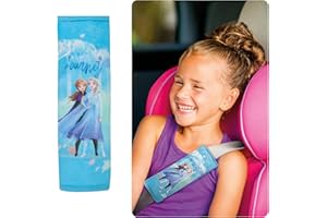 HiTS4KiDS – Cinturón acolchado para coche para niños – Hombreras aptas para cinturón de seguridad y mochila – Protector de cinturón para mayor comodidad en el viaje – Protector de cinturón de