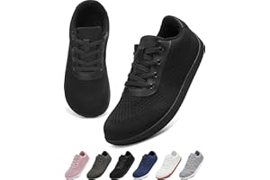 VOLHAL Barfußschuhe Damen Herren, Minimalistische Barfuss Schuhe mit Breiter Zehenbox & Zero Drop, Leichtgewicht Atmungsaktive Sneaker für Fitness, Wandern, Joggen & Alltag