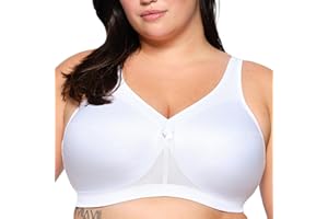 Glamorise Biustonosz typu „full coverage” Kobiety Magiclift Active Support Biustonosz bez fiszbin #1005