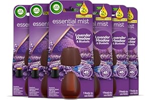 AIRWICK Air Wick |Relaxing Lavender |Essential Mist Refill|20ml | Pack of 6| Lasts up to 270 days