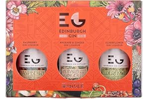 Edinburgh Gin Flavoured Gin Liqueur Gift Pack 3 x 5cl