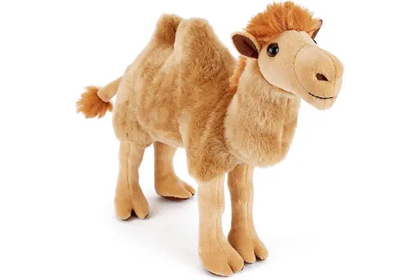 Zappi Co Camello bactriano de Peluche para niños (10" / 25cm) Peluche de la colección de Animales Safari