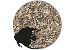 Anbobo Müller GmbH - Aquarium Sand/Aquarium Kies - 25 KG - 2,0-4,0mm - Natur - Deutsche Premiumqualität