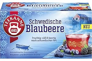 Teekanne Schwedische Blaubeere, 3er Pack