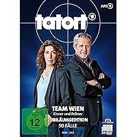 Tatort Wien - Staffeln 1-4 Jubiläumsedition: Eisner und Fellner ermitteln (Fall 1-50) 1999-2021 [26 DVDs]