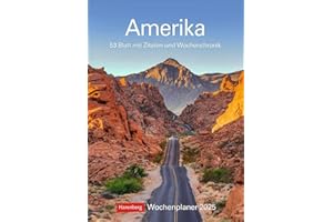 Amerika Wochenplaner 2025 - 53 Blatt mit Zitaten und Wochenchronik: Kalender mit Zitaten, Fotos und Wochenkalendarium. Terminplaner für Übersicht im ... hochwertigen Fotos (Wochenplaner Harenberg)