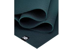 Manduka X Tapis de yoga – Tapis de yoga et de fitness de qualité supérieure de 5 mm d'épaisseur, densité ultime pour coussin, soutien et stabilité, adhérence supérieure à sec pour éviter de glisser