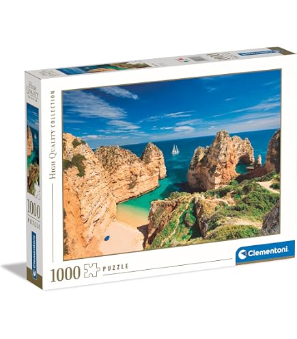 Clementoni - puzzle 1000 hqc balcony view of lake como - 39880 - Toys Center