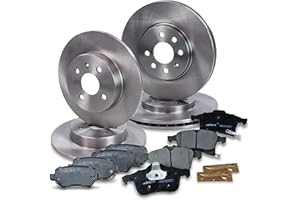 ‎ATEC GERMANY ATEC Germany Bremsenset inkl. Bremsscheiben Vorne Ø 280 mm Belüftet + Hinten Ø 264 mm Voll + Bremsbeläge Vorne & Hinten Kompatibel mit OPEL COMBO Kasten,COMBO Tour,MERIVA A (X03)