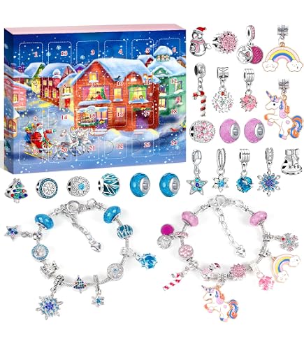 Adventskalender 2024 Mit Kristallen & Edelsteinen – 24-teilig, Für Kinder, Weihnachts-Countdown