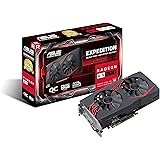 Asus AREZ-EX-RX570-O8G-Gaming AMD Radeon Grafikkarte (PCIe 3.0, 8GB GDDR5 Speicher, VR-fähig, DVI, HDMI, Display Port)