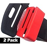 GanEn Belt Lock Buckle Guard Preventing Children Opening Safety Buckle in Travelling Send Keychain(Pack of 2)