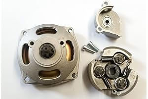 ORANGE IMPORTS LTD CL019SET Race Style Clutch Bell with 7 Tooth Pinion for Mini Moto/Mini Quad Bike with 3 Spring Clutch