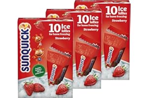 Sunquick Erdbeer Wassereis 3er Pack 3x600ml