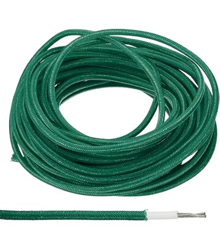 QUARKZMAN 3 meter/9,8 voet 14AWG hoge temperatuur gevlochten siliconen kabel -60 tot 300 graden Celsius industriële geïsoleerde elektrische kabel zwart wit