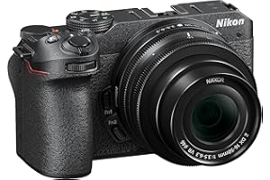 Nikon Z30 + Z DX 16-50 VR + Lexar SD 64 GB 800x Fotocamera Mirrorless, CMOS DX 20.9 MP, LCD Angolazione Variabile, Registrazione fino 125min,Video 4K,Nero,[Nital Card: 4 Anni]