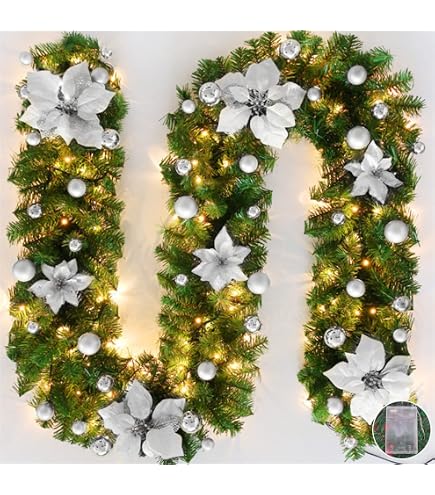 Couronne De Noël Artificielle Luxe 60 Cm – Feuillage Soie, Baies Rouges, Base Tissée Naturelle, Décoration Porte Ou Mur