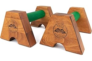 ‎ARIES ATHLETICS Aries Athletics Liegestützgriffe aus Holz – Nachhaltige Push Up Griffe produziert in Deutschland – Handgefertigte Liegestütz und Handstand Griffe, Parallettes für Fitness Workout