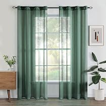 Woaboy Tende per Interni 2 Pezzi 140x260cm Tende Finestre Voile ...