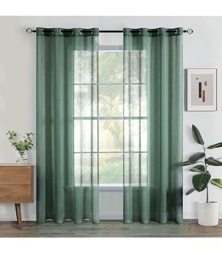 Tende ABAKUHAUS Astratte In Microfibra – Set 2 Pannelli Blu Petrolio 150x245 Cm, Effetto Sfumato Floreale