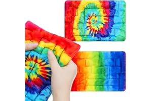 OUDAIN 2 Pack Marble Maze Mat Sensory Fidget Stress Relief Toys Calming Toys for Teens Adults, Relieve Anxiety, Relax and Improve Focus, Tactile Sensory Toys for Classroom School Supplies, 2 Styles