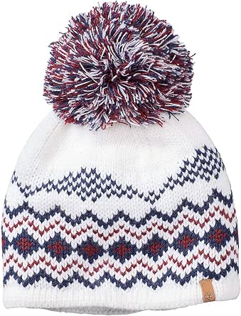 Timberland - Berretto da donna con pompon, Fair Isle - - Taglia unica :  Amazon.it: Abbigliamento