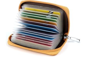 GERIINEER Tarjeteros para Tarjetas de Credito 26 Ranuras