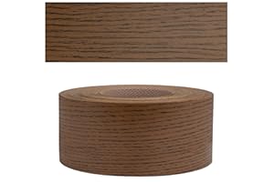 ‎MPROFI MT Mprofi MT® Kantenumleimer - Melaminkantenumleimer - 45mm X 10m - Umleimer Eiche Rustik mit Schmelzkleber - Umleimer zum Aufbügeln - Bügelkante für Regalbrett und Möbelbauplatte - 1341/45/10