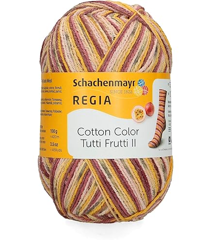 MeriWoolArt® Merinowol voor Breien en Haken - 125 m Dikke en Zachte Merinowol in Veelkleurig voor Truien en Vesten - DIY Acryl Breigaren voor Sjaals, Schals en Sokken
