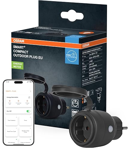 Shelly Outdoor Plug S Gen3 - Presa Smart WiFi da Esterno IP44