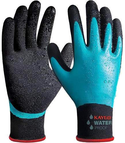 Wasserdichter Arbeitshandschuh WONDER GRIP AQUA WG-318 7/S