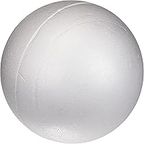 MCE-Commerce Poliestireno 210 Cm, 2, 1 Pieza, Para Manualidades Y Decoración De Pascua, Espuma, Blanco, 21 Cm