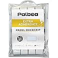 Palbea Padel OverGrip & Tennis Grip - Tacky - Pack 3/6/12/22/60 - Superior Sweat Absorption - Badminton Racket Grip & Tennis Racket Grip Tape - Non-Slip for Padel & Tennis Rackets - Soft Feel.