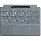 Microsoft Surface Pro 8/X Cover Alcantara + PEN - Ice Blue