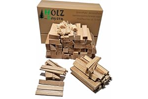 MARKENWARE BILLIG Anfeuerholz Anzündholz Anmachholz Brennholz Kaminholz Kaminscheit Ofenfertig trocken Smoker Grill BBQ Holzstücke Feuerschale Lagerfeuer (Anzündholz 30Kg)