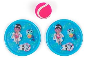 SwimWays Gabby's Dollhouse - Juego de Pelota de Velcro Impermeable para niños a Partir de 4 años