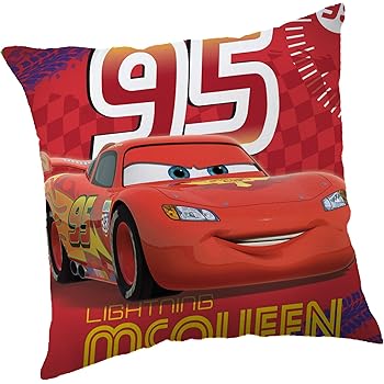 Jerry Fabrics Disney Cars Character Cushion Decorative Throw