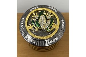 Champ High Bling Frog Macinino per Erbe aromatiche, Alluminio