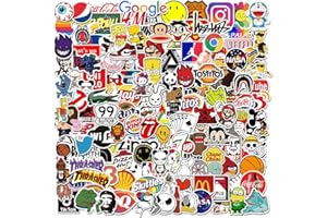 DAGMAR Stickers Pack of 200 Vinyl Stickers Graffiti Style Stickers Decoration for Car Motorcycles Bicycle Skateboard Snowboard Luggage Laptop Sticker MacBook iPad and More Gift for Teenagers Adults