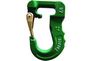 Levac 5142H Crochet de Levage pour Sangle/Élingue Ronde, Vert