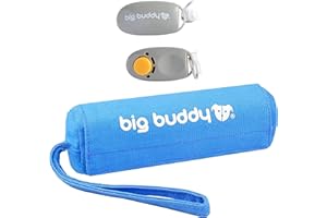 big buddy Canvas Futterdummy, Futterbeutel für Hunde, Apportierdummy zur Hundeerziehung (Trainings-Set, Blau)