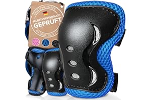 ‎LIEBKERN Liebkern Knieschoner Kinder Schoner Inliner Kinder Knieschützer Inliner Kinder Protektoren Set Schützer Inline Skates Kinder Protektoren Kinder Inliner Schoner Erwachsene Knieschützer Kinder