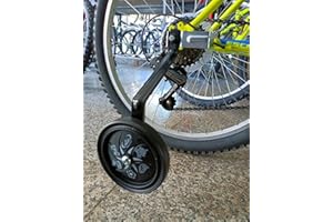 BONINBIKE Coppia STABILIZZATORI - ROTELLE - Guide UNIVERSALI Bici con Cambio 16" - 20"