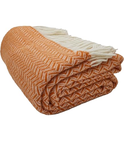WoolMe Wolldecke Paula – 130x180 Cm, 100% Wolle, Kuschelig, Hergestellt In Litauen