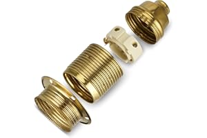 REV RItter 0503100555 - Casquillo de bombilla E27, metal