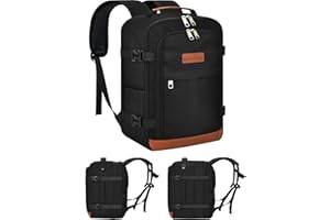 MOCOCITO Zaino Ryanair 40x30x20,Zaino da Viaggio Espandibile 24-30L Porta PC Laptop 15.6" Bagaglio a Mano Cabina Aereo per Wizzair Vueling,Easyjet Compatto Leggero Donna Uomo Daypack Casual Lavoro